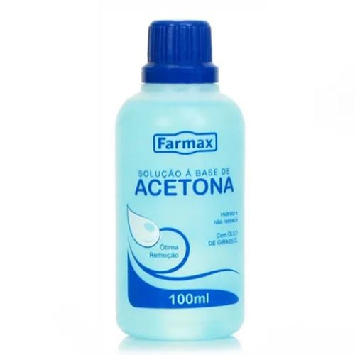 Acetona Farmax 100Ml - Farmax