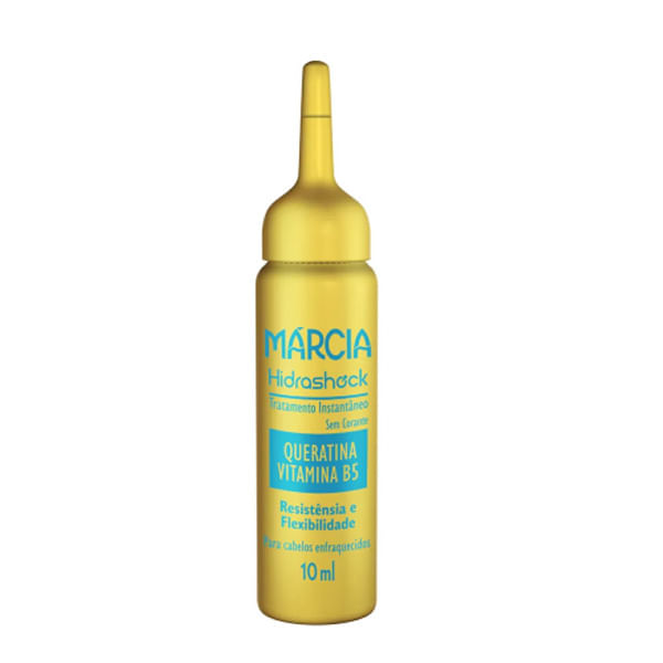 Ampolas-Hidrashock-Queratina-Vitamina-B5-10Ml---Marcia-Cosmeticos
