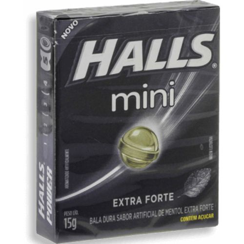 Bala Drops Halls Mini Extra Forte 01Un 15G - Halls