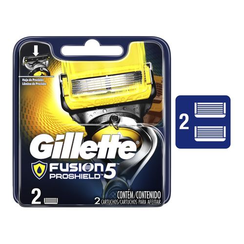 Carga Gillette Fusion Proshield Com 02Un - Gillette Fusion