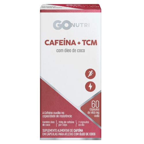 Cafeína TCM  Gonutri c/ 60 Cápsulas