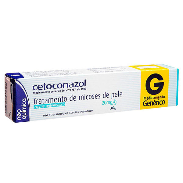 Cetoconazol-20mg-Creme-Dermatologico-30g---Generico---Neo-Quimica