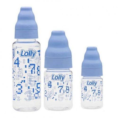 Mamadeira Lolly Tipcolor 80Ml Azul - Lolly
