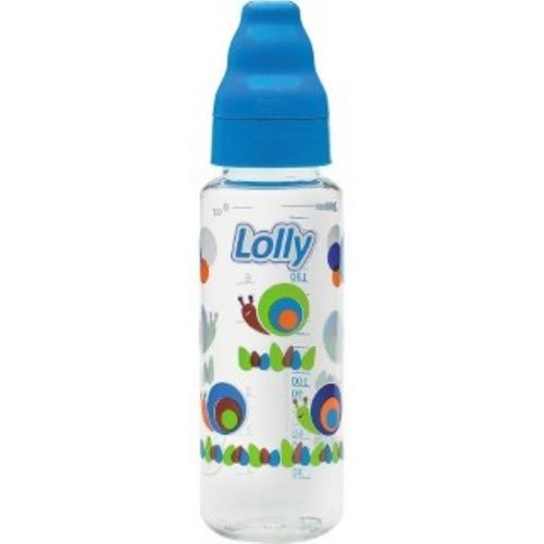 Mamadeira Silicone Lolly Zoo Azul - Lolly