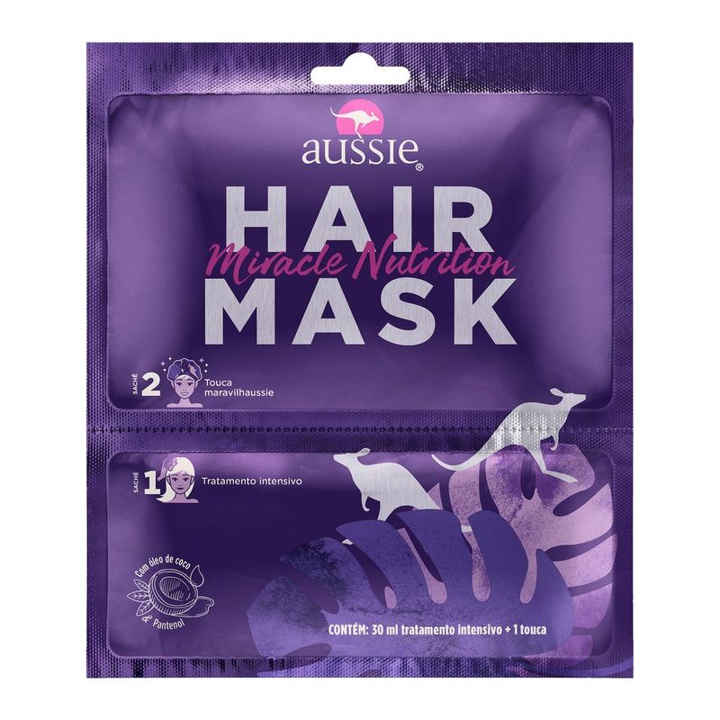 Mascara-de-Nutricao-Aussie-Hair-Mask-30ml---touca