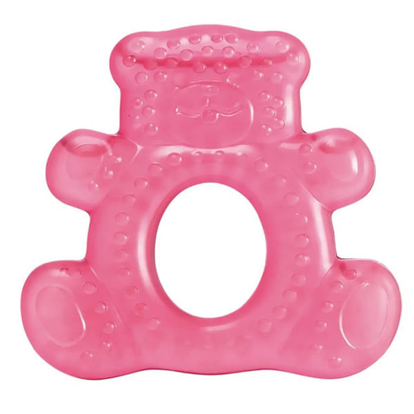 Mordedor Multik Com Água Teddy Bear Ros - Sem Marca - Nao Identificado