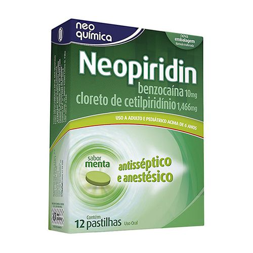 Neopiridin 1,466 + 10mg 12 Past