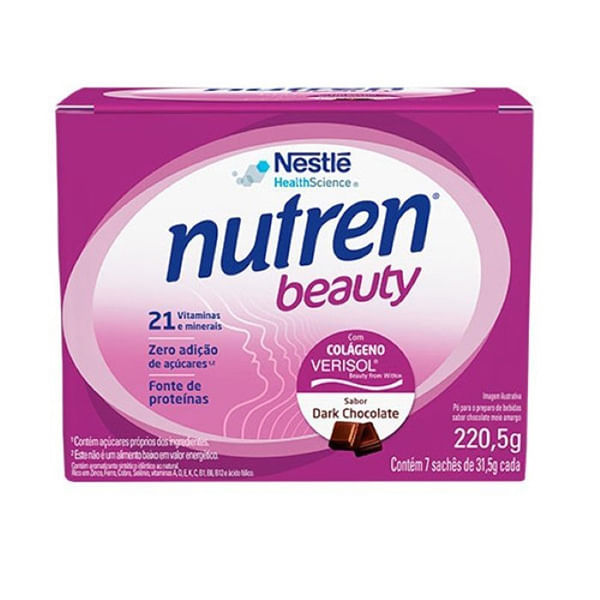 Nutren Beauty Dark Chocolateo 31 5G - Nutren