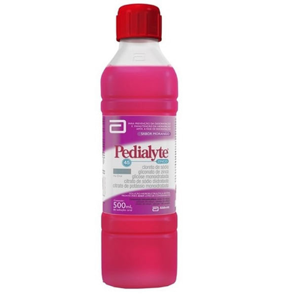 Pedialyte 45 Sol Cereja 500ml