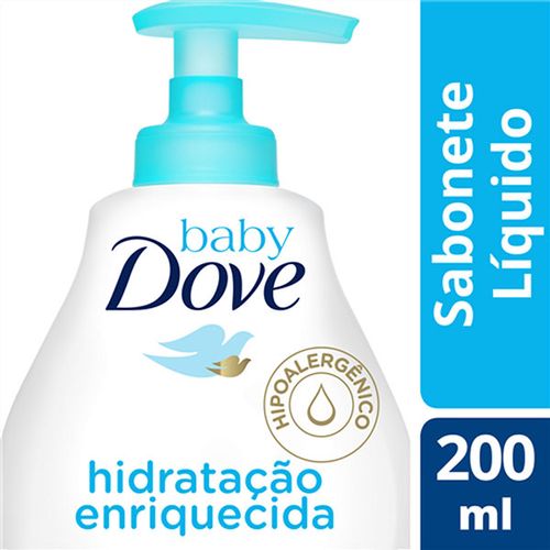 Sabonete Líquido Dove Baby Hidratante Enriquecida 200Ml - Dove Baby
