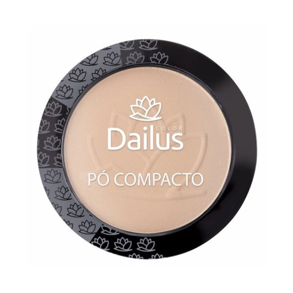Pó Compacto Dailus New N 4 Bege Escuro - Dailus Maquiagem