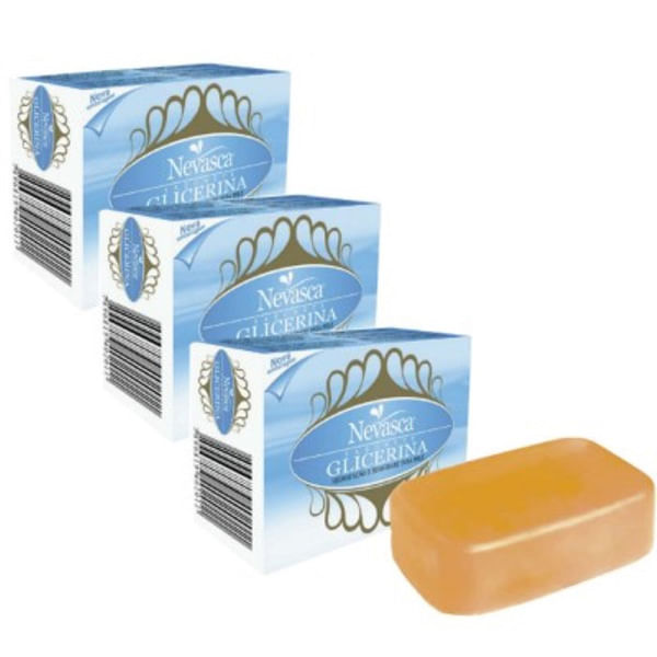 Sabonete Nevasca Glicerina 100G 3Un - Nevasca