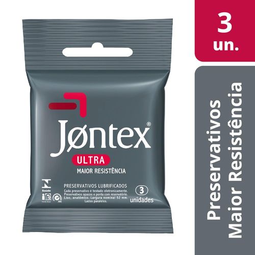 Preservativo Jontex Ult 3Un - Jontex
