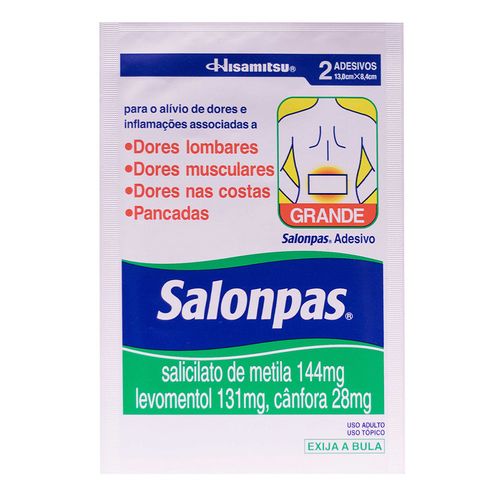 SALONPAS® Adesivo Grande (02 unidades)