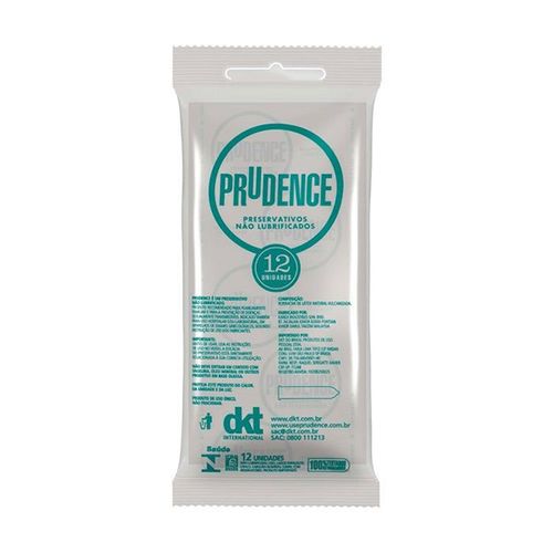 Preservativo Prudence Não Lubrificante 12Un - Prudence