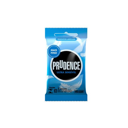 Preservativo Prudence Ult Sensitive Com 3Un - Prudence