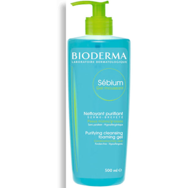 Sebium-Gel-Moussant-Valvula-Pump-500Ml---Sebium