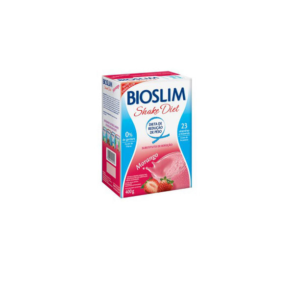Shake Diet Bioslim Morango 400G - Bioslim