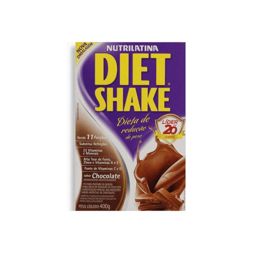 Shake Diet Shake Tradicional Chocolate 400G - Diet Shake