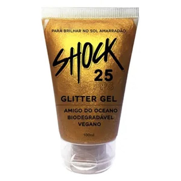 Protetor Solar Shock Color Stick Douradoado Fps30 30G - Shock