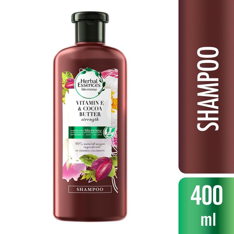SHAMPOO HERBAL ESSENCES VIT E COCOA BUTTER 400ML