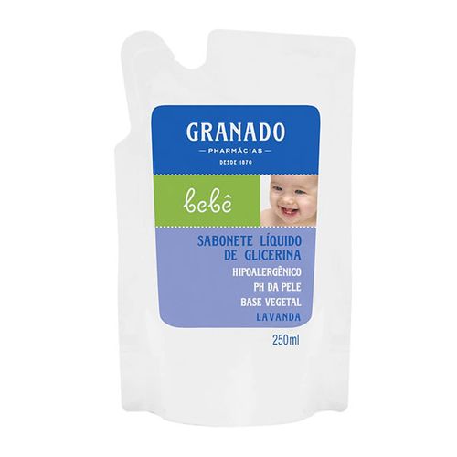 Ref Sabonete Líquido Granado Bebê Lavanda 250Ml - Granado