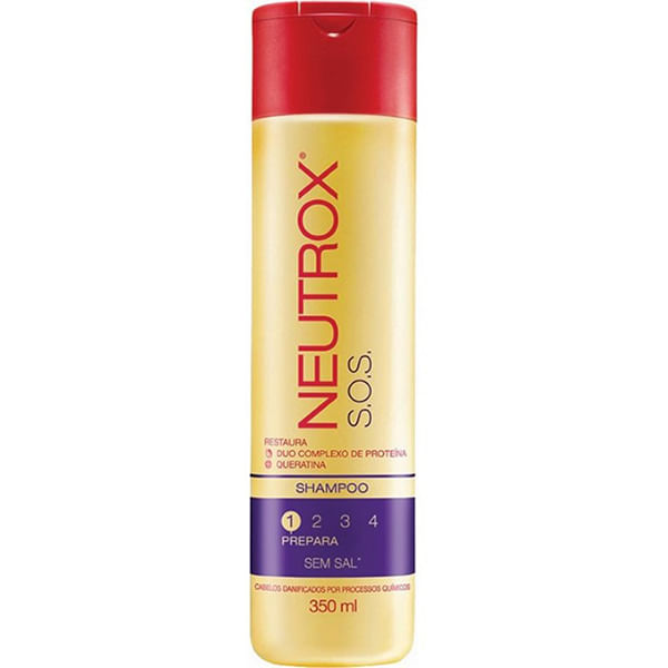 Shampoo Neutrox Sos 350Ml - Neutrox