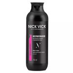 Shampoo Nick V Reestojo Monoi Argan 250Ml - Nick Vick