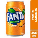 Refrigerante Fanta Laranja Lata 350Ml - Fanta