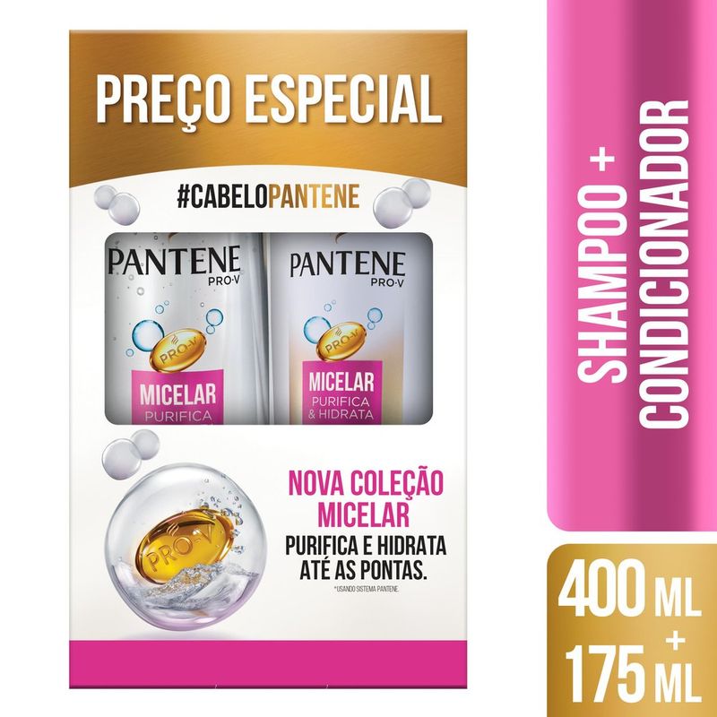 Shampoo-Pant-Micelar-400Ml---Condicionador-175Ml---Pantene