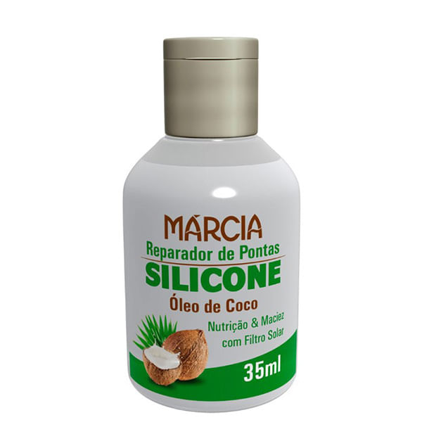 Reparador Pontas Marcia Silicone Óleo Coco 35Ml - Marcia