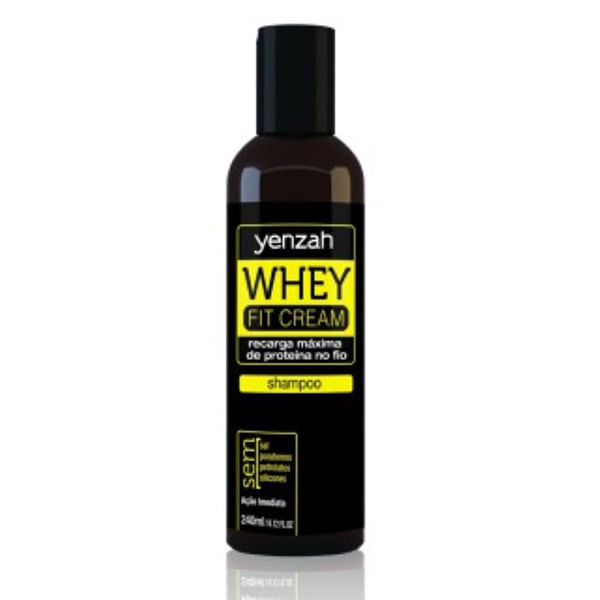 Shampoo Yenzah Whey Fit Cream 240Ml - Yenzah