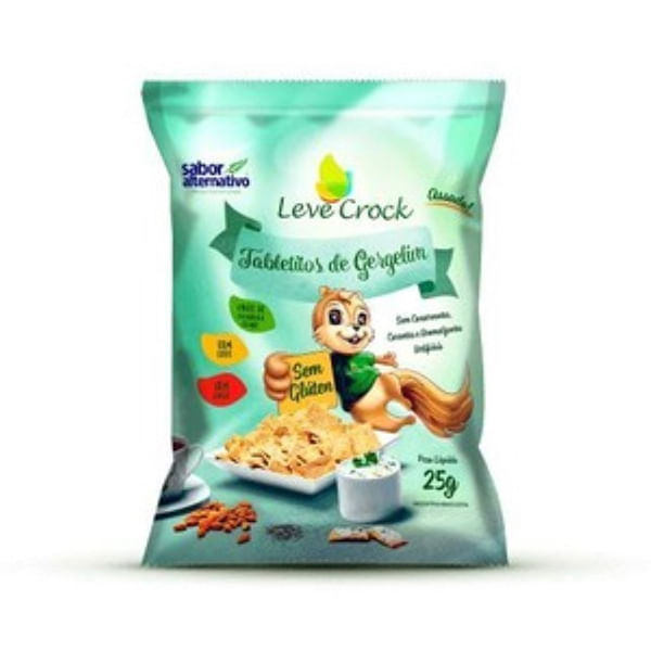 Snack Lvcrock Palitos Salgado Quinoa E Gergelim 25G - Leve Crock