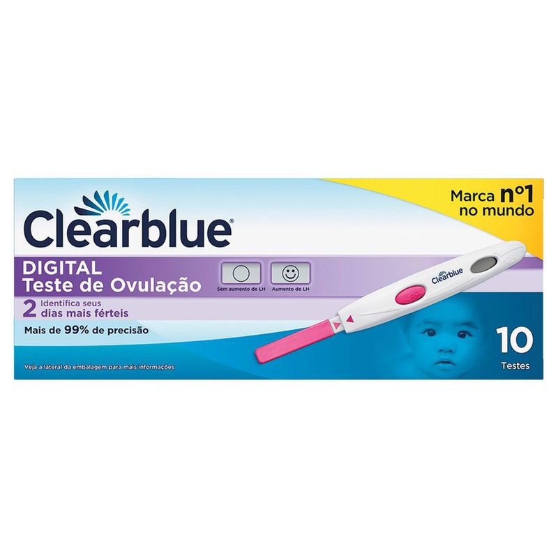 Teste de Gravidez Clearblue Digital com 1 Unidade