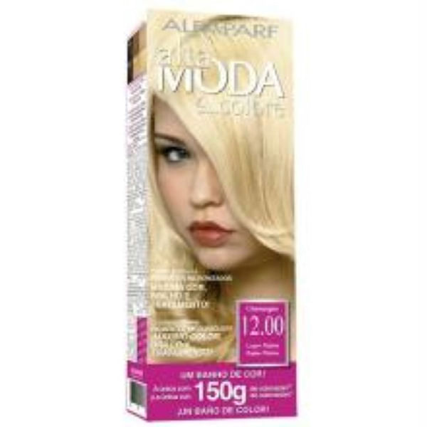 Tintura Altamoda Colore Espuma 12.0 Loção Platino 150G - Altamoda