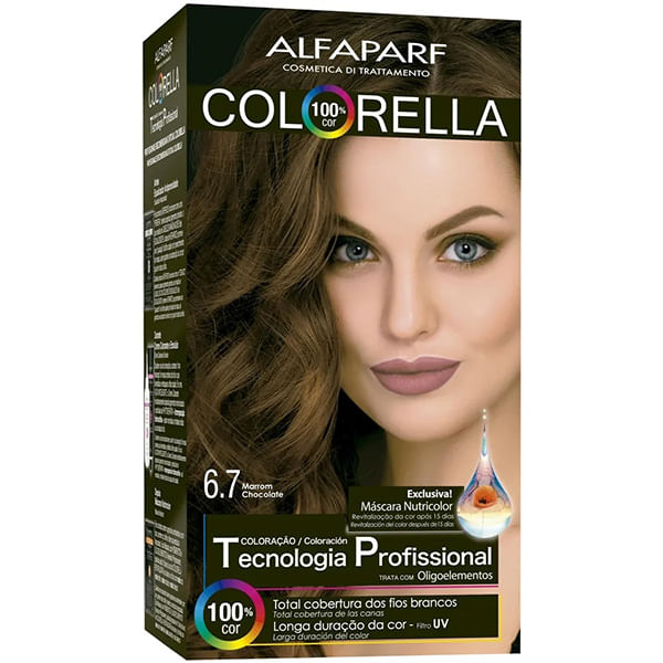 Tintura Colorella 6.7 Mar Chocolate - Colorella