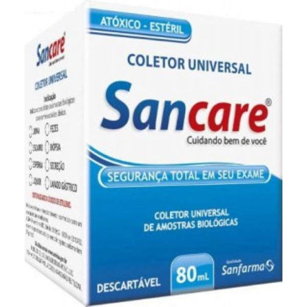 Colet-Exames-Sanfarmauniversal-80Ml---Sem-Marca---Nao-Identificado