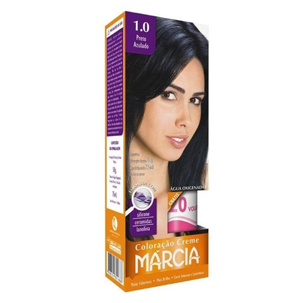 Tintura-Marcia-Creme-Preto-Azulado-1.0-50G---Marcia-Cosmeticos