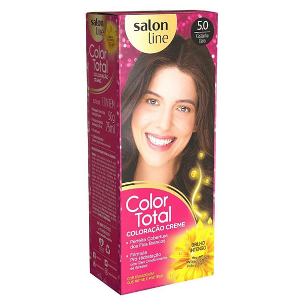 Tintura-Salon-Line-Color-Tot-5.0-Castanho-Claro---Salon-Line-Color-Total