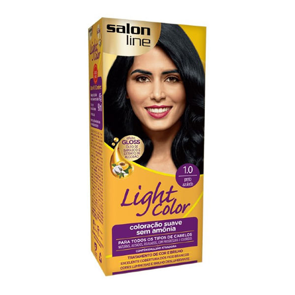 Tintura-Salon-Line-Light-Color-Profissional-1.0-Preto-Azulado---Salon-Line-Light-Color