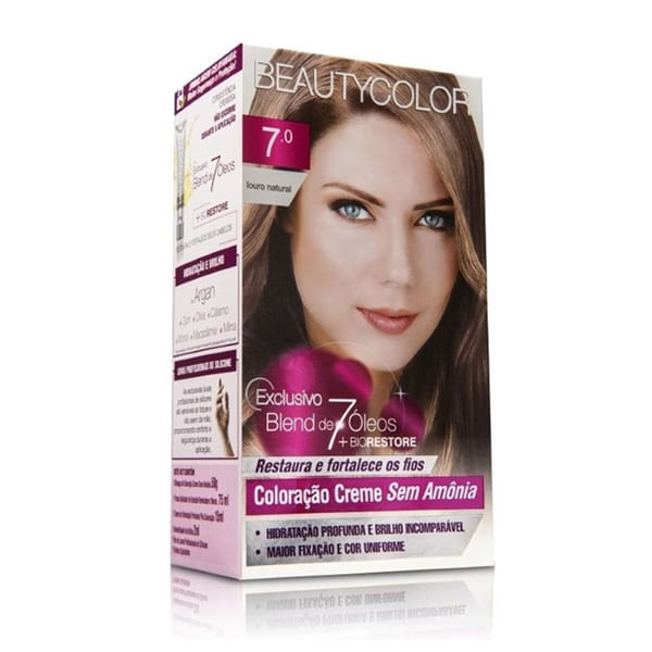 Ton Beauty Loção Natural 7.0 - Beauty Color
