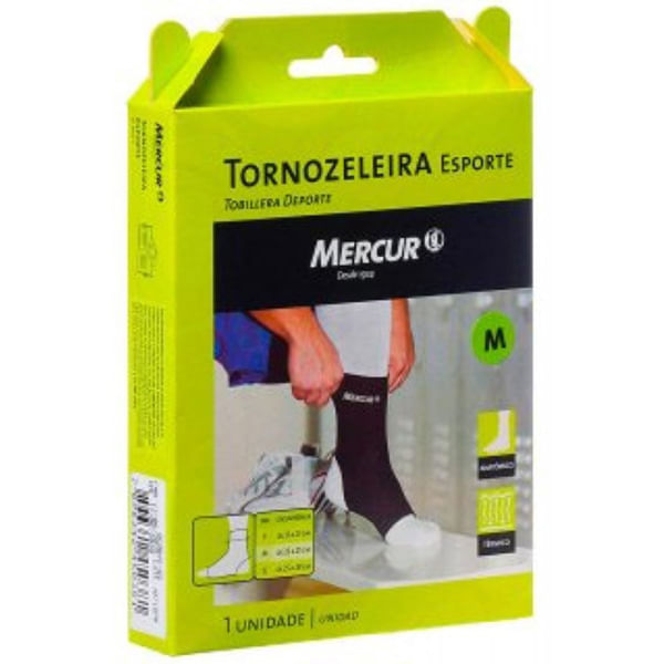 Tornozeleira-Mercur-Spt-Neoprene-Medio-Preto-Bc60045-Bs---Mercur