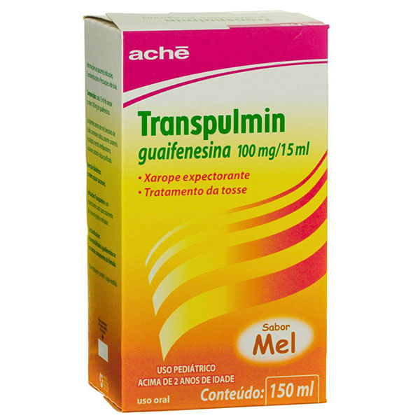 Transpulmin 6,667mg Xarope Infantil 150ml