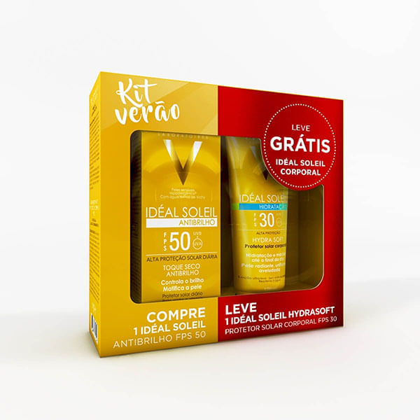Vichy Promoção Ids Sol Fps50 + Id Sol 120Ml Grt - Vichy Ideal Soleil