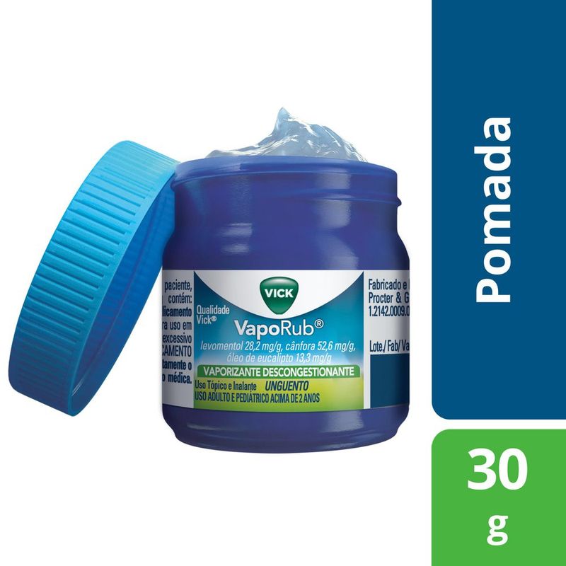 VAPORUB POMADA,1 FRASCO DE 100 G