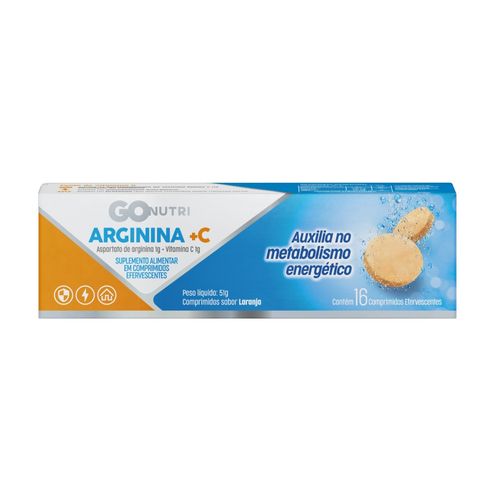 GOnutri Vitamina C Arginina 16 unidades