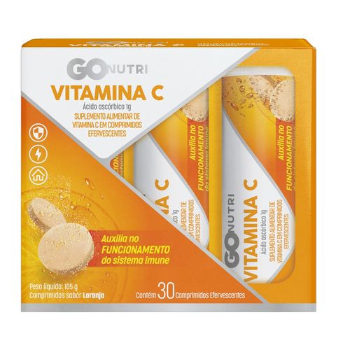 GOnutri Vitamina C Efervescente C/ 30 unidades