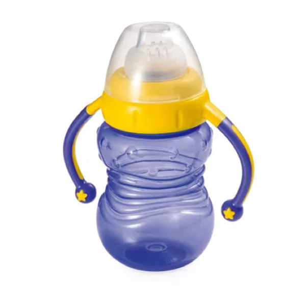 Copo-Treino-Multik-Com-Bebedor-Silicone-Azul---Multilaser