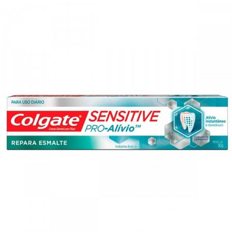 Creme-Dental-Colgate-Pro-Alivio-Reparacao-Esmalte-50G---Colgate-Sensitive