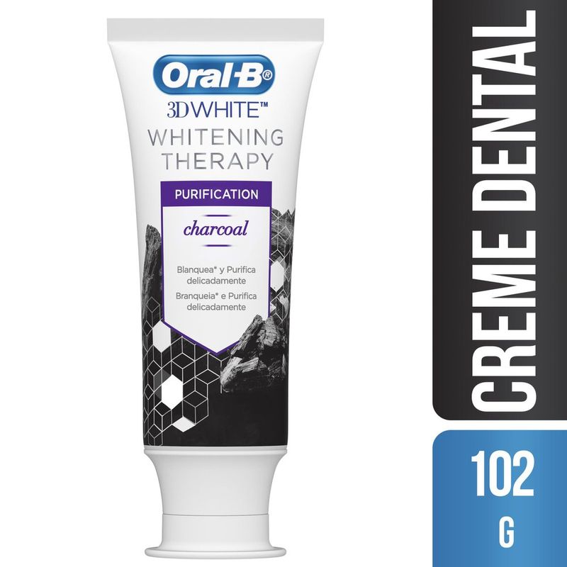 Creme-Dental-Oralb-3Dw-Therapy-Carvao-102G---Oral-B